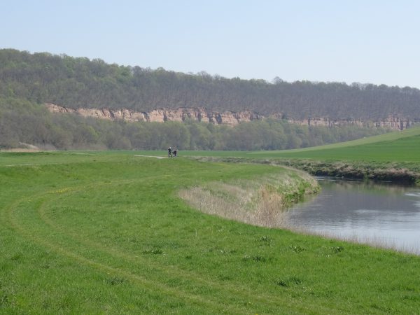 Die roten Felsen von Wangen