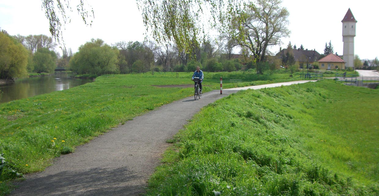 Boderadweg in Athensleben