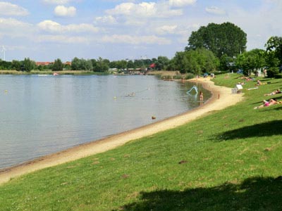 Badestrand am See Badestrand am See