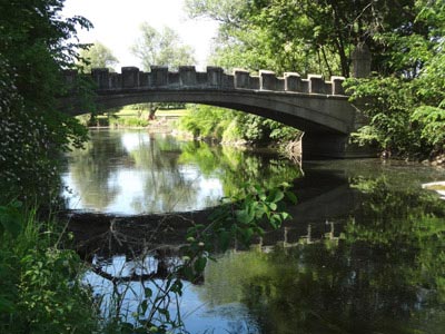 im Schlosspark Neugattersleben