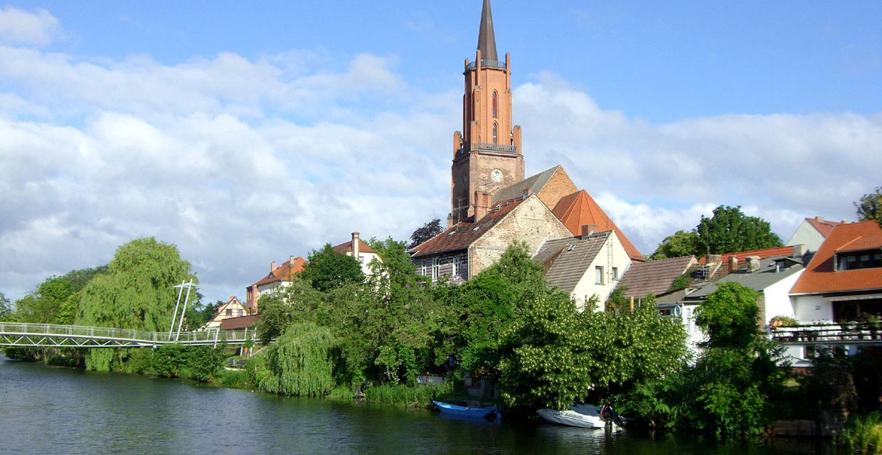 Havel in Rathenow Havel in Rathenow