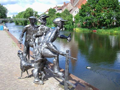 Rathenow Fischerdenkmal Rathenow Fischerdenkmal