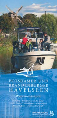 Wasserwanderkarte Potsdamer und Brandenburger Havelseen