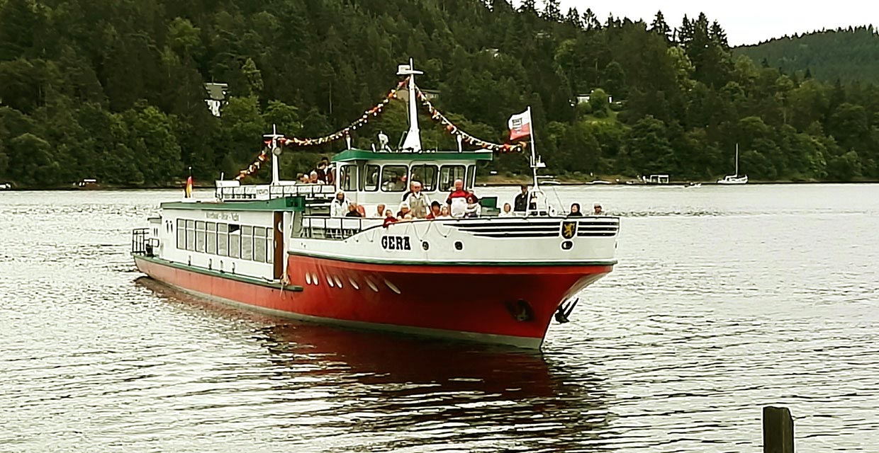 MS Gera in Saalburg