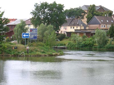 Bode-Saale-Mündung Nienburg