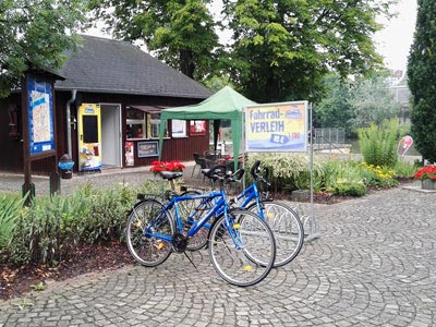 Boots- und Fahrradverleih an der Saale