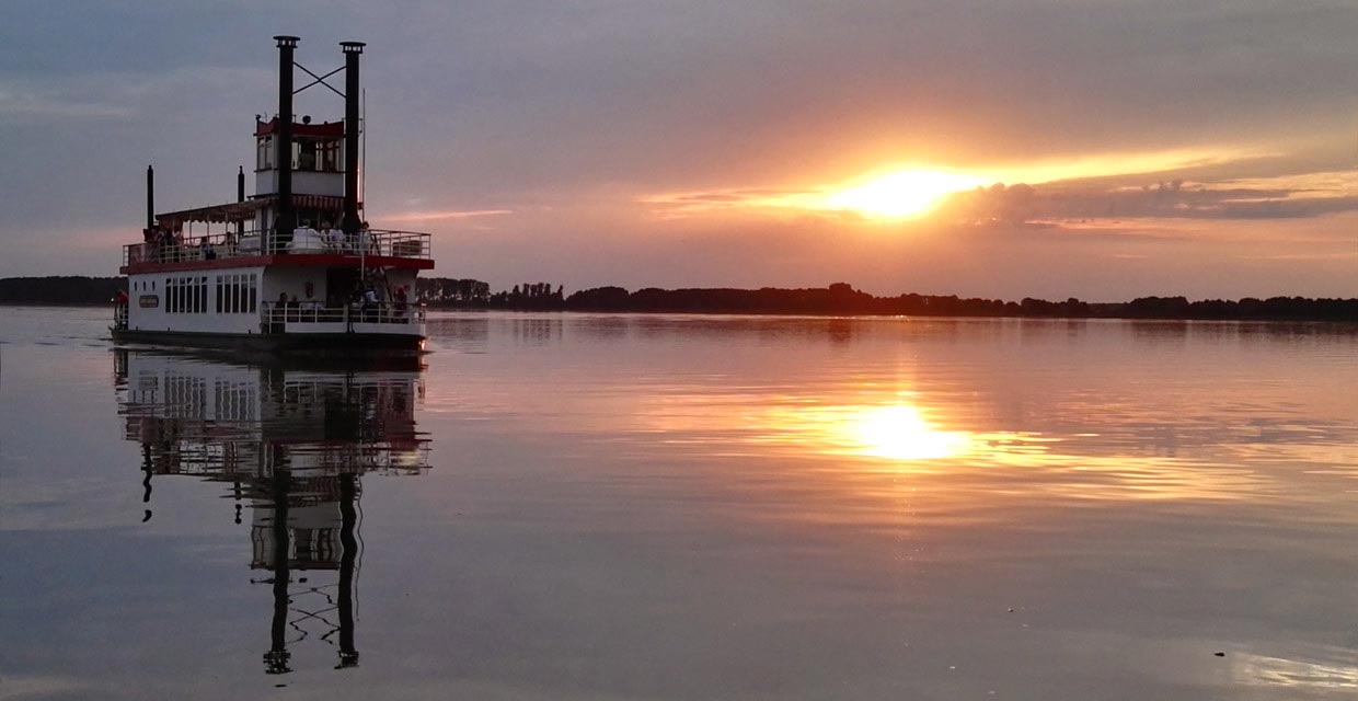 Sonnenuntergang am Arendsee