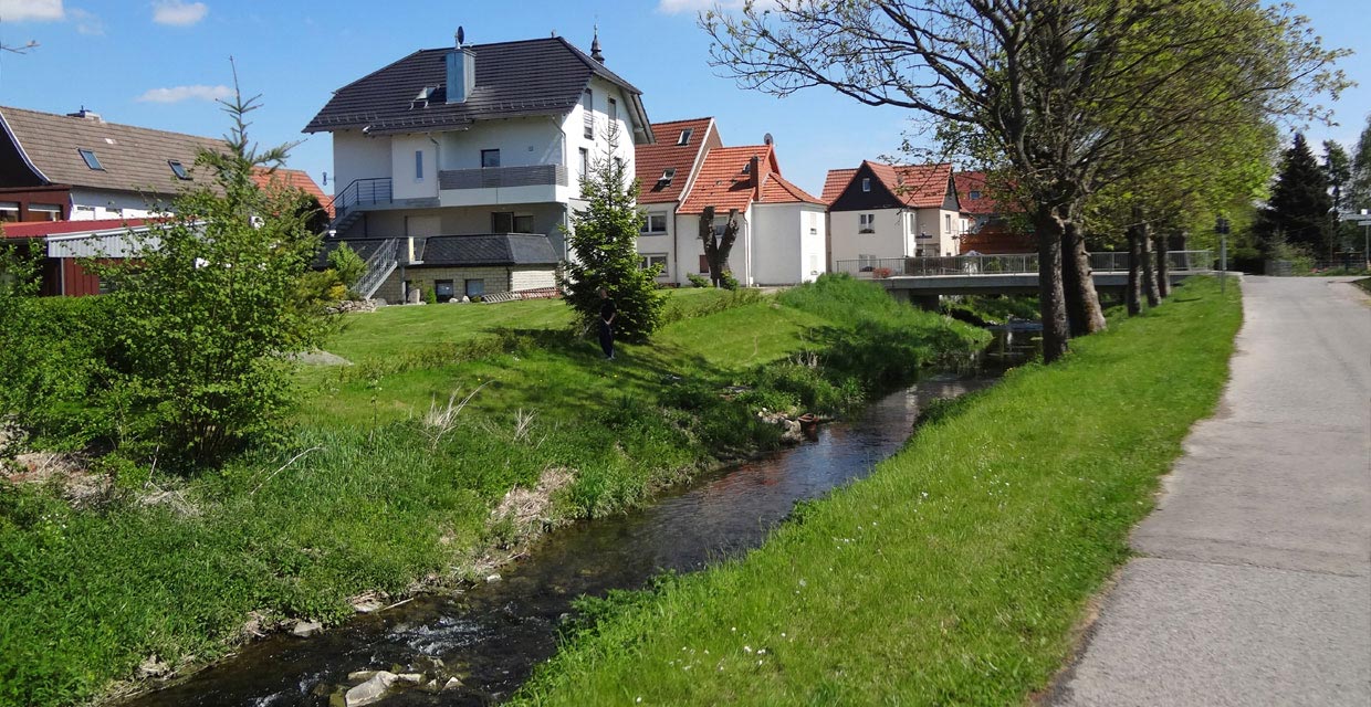 Unstrut in Silberhausen Unstrut in Silberhausen