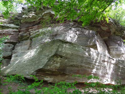 Felsen in Nebra