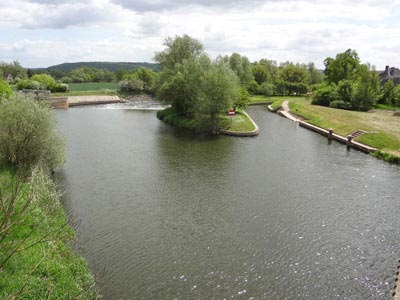 Wehr und Schleuse Wendelstein Wehr und Schleuse Wendelstein